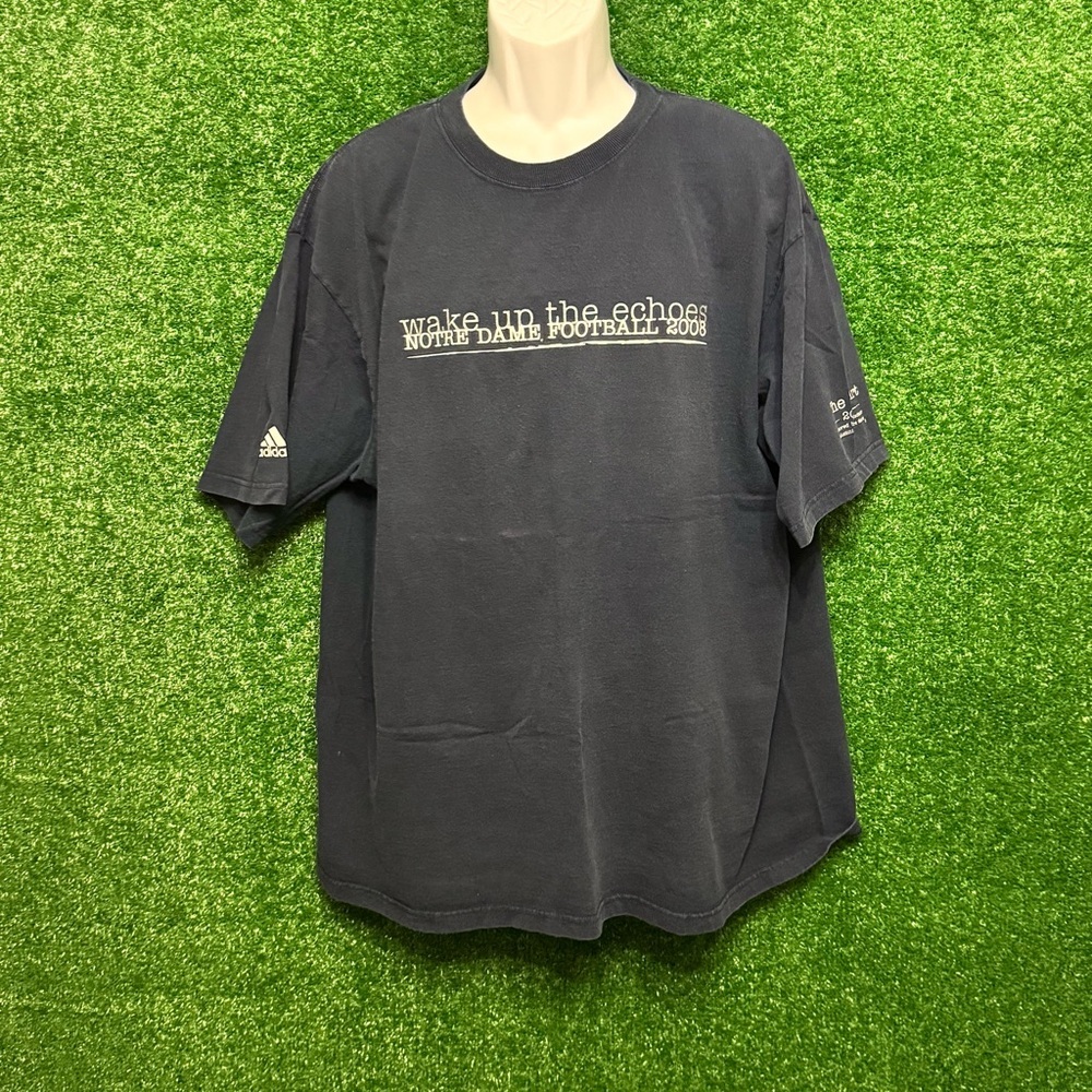 Adidas Gray Short Sleeve Tee with Minimalist Design